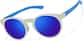 Angle view of Zunnies - Anteojos de sol redondas 119534 in Verde thumbnail