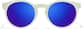 Front view of Zunnies - Anteojos de sol redondas 119534 in Verde thumbnail