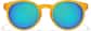 Front view of Zunnies - Round Sunglasses 119542 in Orange thumbnail