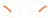 Front view of Zunnies - Round Sunglasses 119542 in Orange thumbnail
