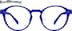 Round Glasses 1210116 in Blue