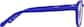 Side view of Round Glasses 1210116 in Blue thumbnail