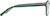 Side view of Round Glasses 1210124 in Green thumbnail