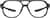Front view of OptiFlex Aviator Glasses 1210215 in Brown thumbnail