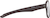 Side view of OptiFlex Aviator Glasses 1210215 in Brown thumbnail