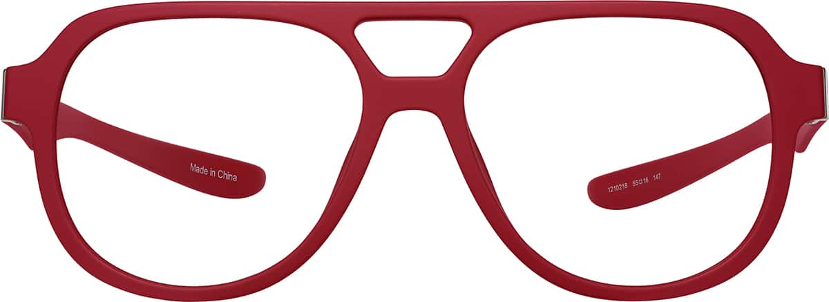 Front view of OptiFlex Aviator 1210218 in Red