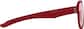 Side view of OptiFlex Aviator Glasses 1210218 in Red thumbnail