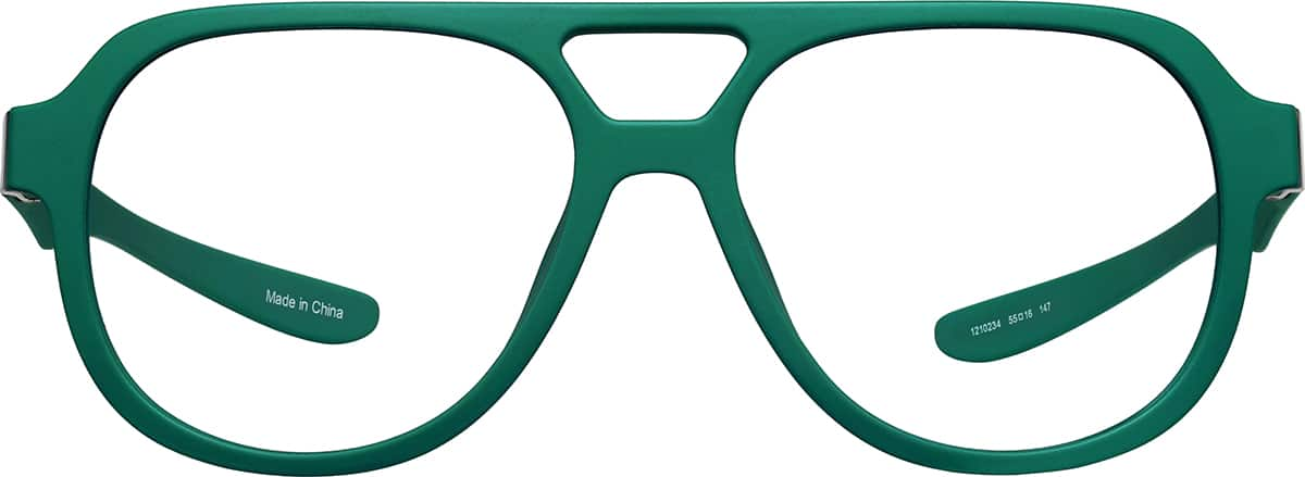 Front view of OptiFlex Aviator 1210234 in Green