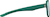 Side view of OptiFlex Aviator 1210234 in Green thumbnail