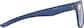 Side view of OptiFlex Square Glasses 1210316 in Blue thumbnail