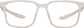 Front view of OptiFlex Square Glasses 1210359 in Pink thumbnail