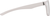 Side view of OptiFlex Square Glasses 1210359 in Pink thumbnail