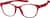 Angle view of OptiFlex Cat-Eye 1210418 in Red thumbnail