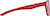 Side view of OptiFlex Cat-Eye 1210418 in Red thumbnail