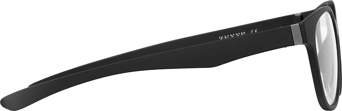 Side view of OptiFlex Cat-Eye 1210421 in Black