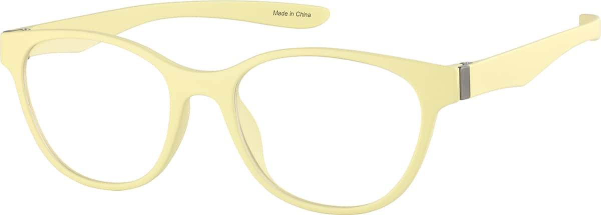 Angle view of OptiFlex Cat-Eye 1210422 in Yellow