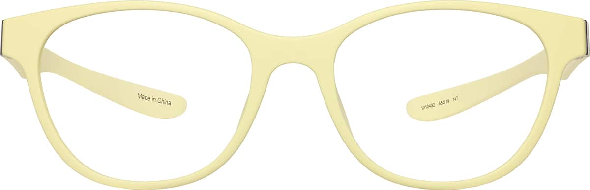 Front view of OptiFlex Cat-Eye 1210422 in Yellow