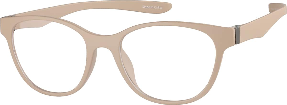 Angle view of OptiFlex Cat-Eye 1210433 in Cream