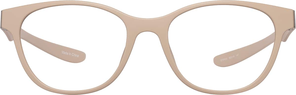 Front view of OptiFlex Cat-Eye 1210433 in Cream