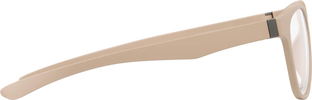 Side view of OptiFlex Cat-Eye 1210433 in Cream