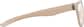 Side view of OptiFlex Square Glasses 1210433 in Cream thumbnail