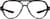Front view of OptiFlex Aviator Glasses 1210515 in Brown thumbnail
