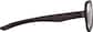 Side view of OptiFlex® Aviator Glasses 1210515 in Brown thumbnail