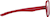 Side view of OptiFlex Aviator 1210518 in Red thumbnail