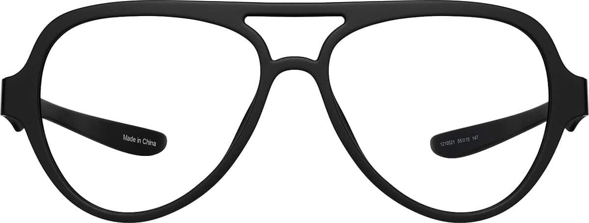 Front view of OptiFlex Aviator 1210521 in Black