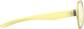 Side view of OptiFlex Aviator Glasses 1210522 in Yellow thumbnail