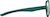 Side view of OptiFlex Aviator 1210534 in Green thumbnail