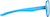 Side view of OptiFlex Aviator Glasses 1210536 in Blue thumbnail