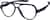 Angle view of OptiFlex Aviator Glasses 1210537 in Purple thumbnail