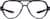 Front view of OptiFlex Aviator Glasses 1210537 in Purple thumbnail