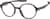 Angle view of Kids' OptiFlex Round 1210615 in Brown thumbnail