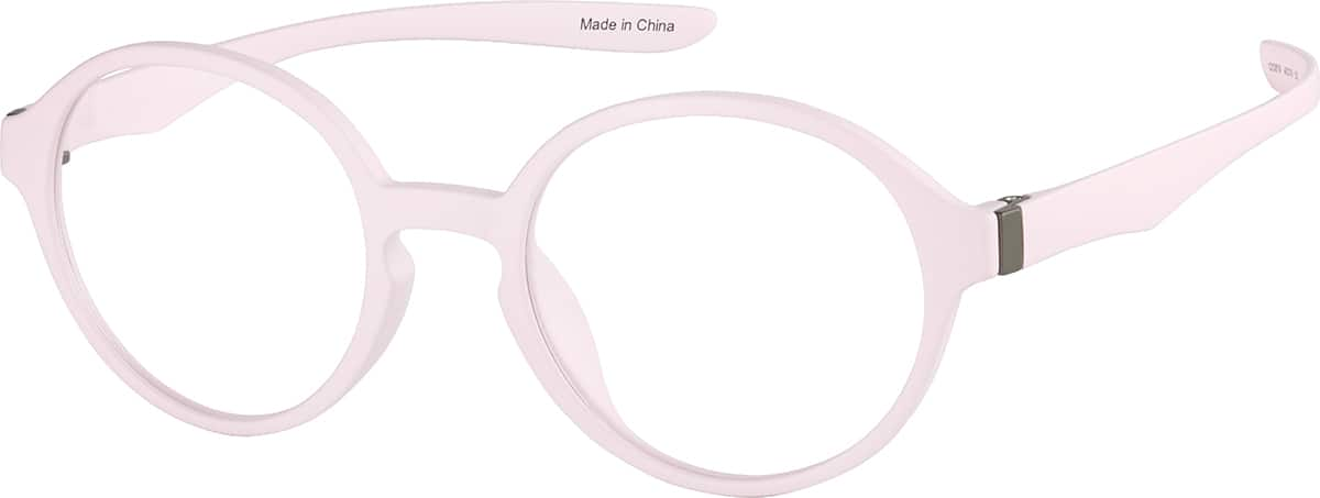 Angle view of Kids' OptiFlex Round 1210619 in Pink