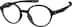 Kids' OptiFlex® Round Glasses 1210621 in Black