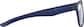 Side view of OptiFlex Rectangle Glasses 1210716 in Blue thumbnail