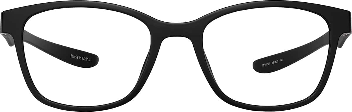 Front view of OptiFlex Rectangle 1210721 in Black