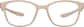 Front view of OptiFlex® Rectangle Glasses 1210733 in Cream thumbnail