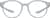 Front view of OptiFlex Round Glasses 1210812 in Gray thumbnail