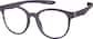 Angle view of OptiFlex Round Glasses 1210817 in Purple thumbnail
