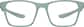 Front view of OptiFlex® Square Glasses 1210934 in Green thumbnail