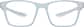Front view of OptiFlex® Square Glasses 1210946 in Blue thumbnail