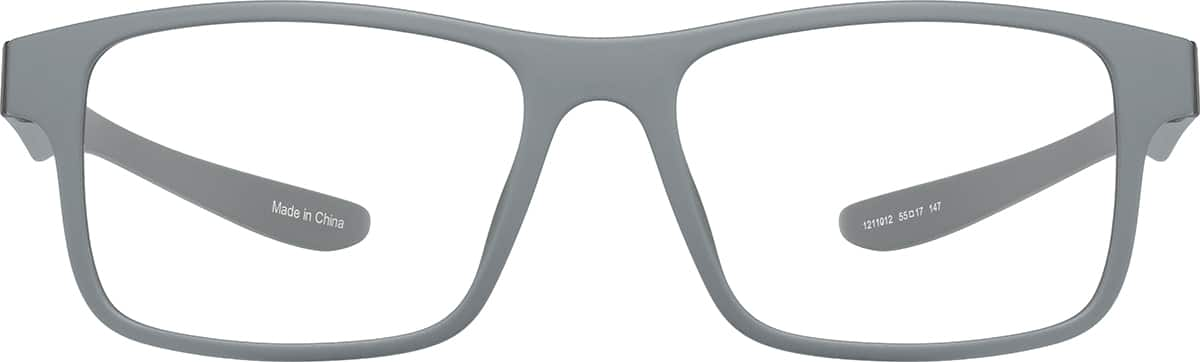 Front view of OptiFlex Rectangle 1211012 in Gray