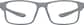 Front view of OptiFlex® Rectangle Glasses 1211012 in Gray thumbnail