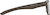 Side view of OptiFlex Rectangle 1211015 in Brown thumbnail