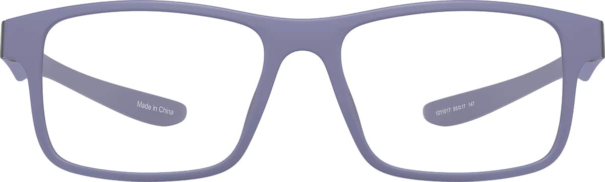 Front view of OptiFlex Rectangle 1211017 in Purple