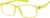 Angle view of OptiFlex Rectangle 1211022 in Yellow thumbnail