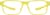 Front view of OptiFlex Rectangle 1211022 in Yellow thumbnail